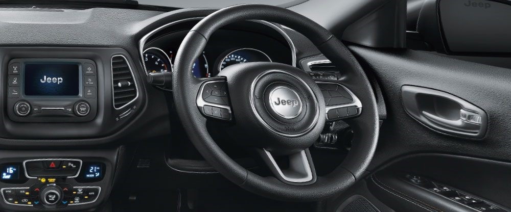 steering mounted controls - jeep compass sport plus