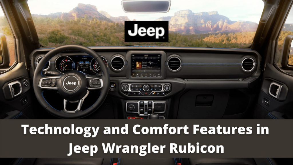 Jeep Wrangler Rubicon Technology & Comfort Features | Jeep Nepal