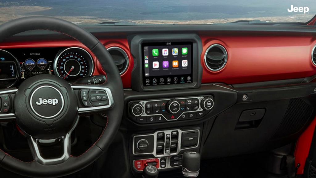 Infotainment and Connectivity jeep gladiator