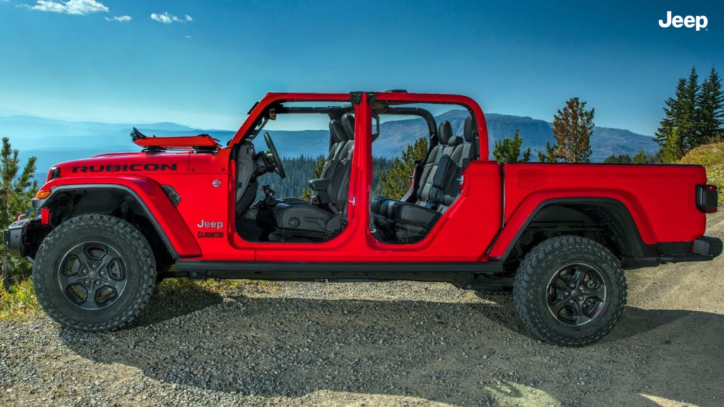 Jeep gladiator Design and Comfort